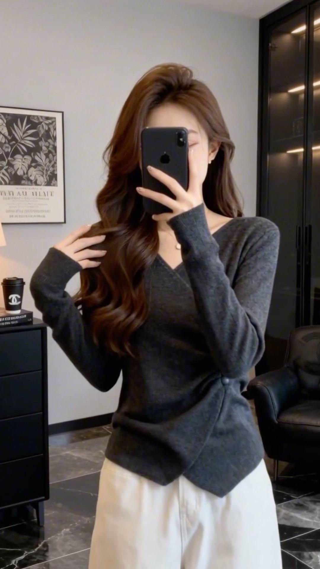 内搭外穿都好看 高级感穿搭 时尚打底衫 韩系穿搭 每日穿搭