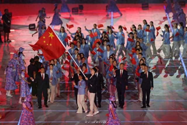 为中国队加油！名古屋亚运正式开赛