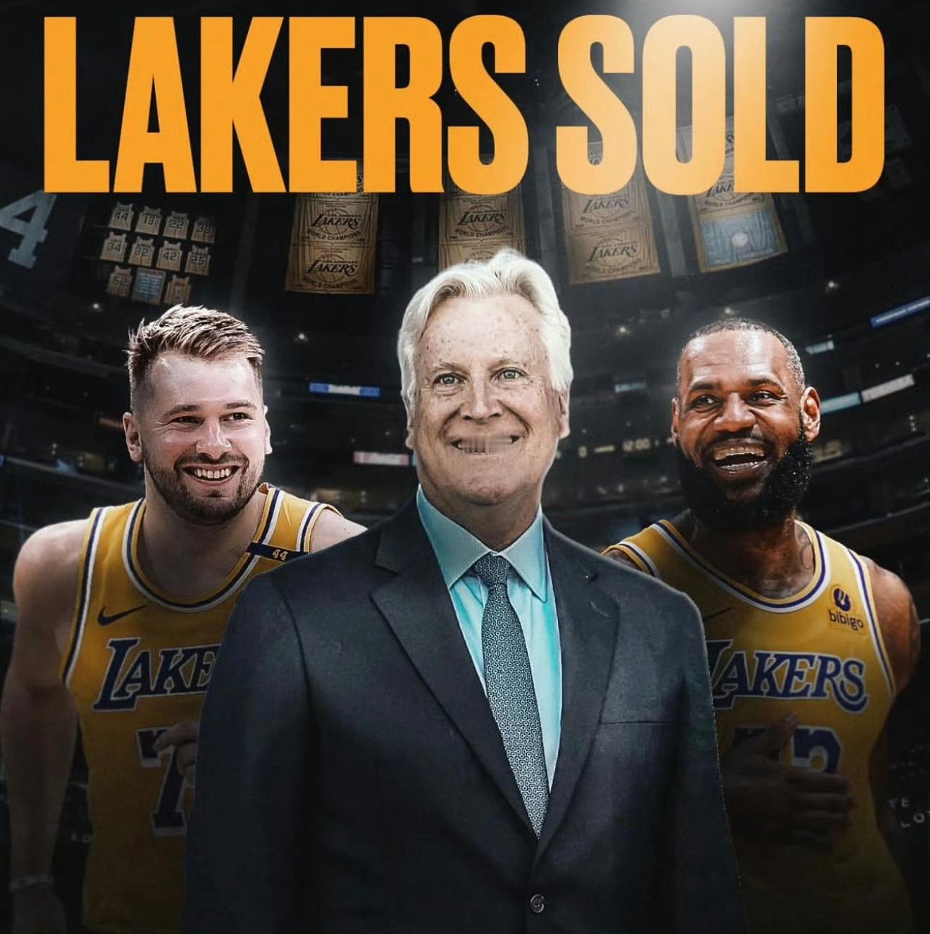 NBA官宣：理事会一致同意，批准沃尔特收购湖人！沃尔特收购湖人的交易估值约为10