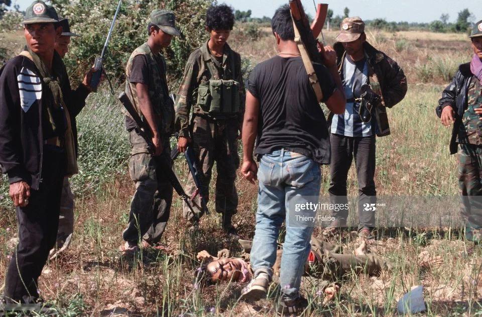 柬埔寨马德望 - 1989/12/01：反金边高棉人民民族解放阵线（KPNLF）