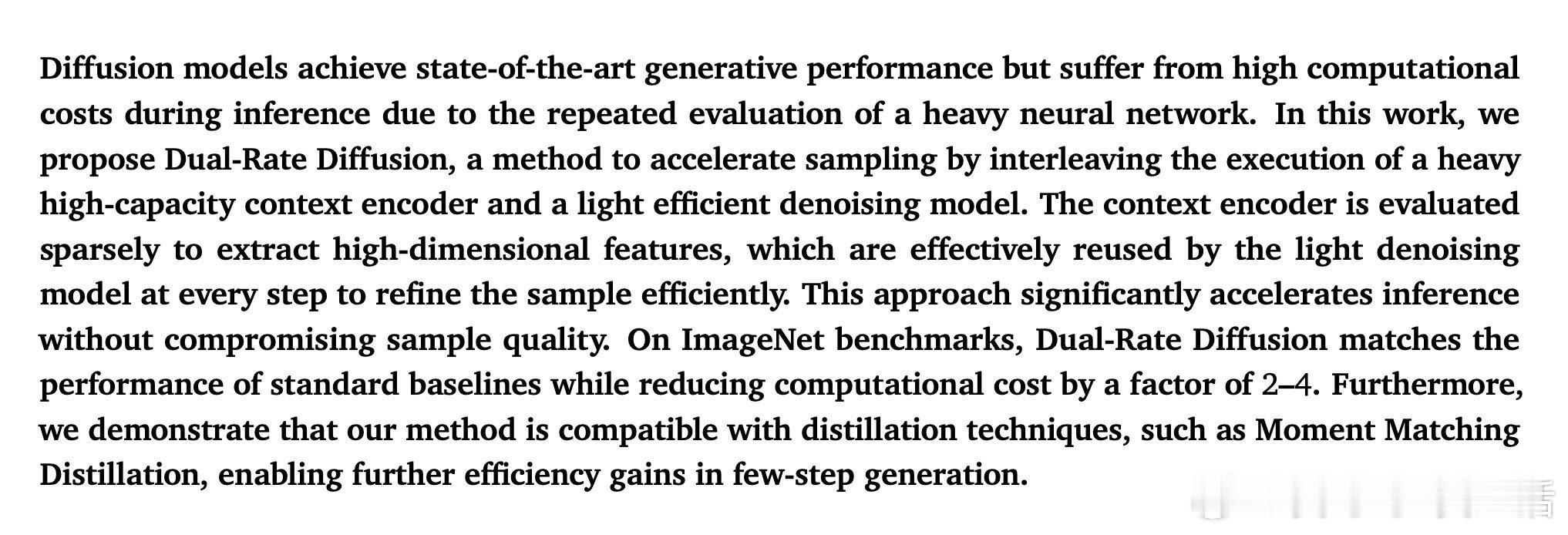 [LG]《Dual-Rate Diffusion: Accelerating d