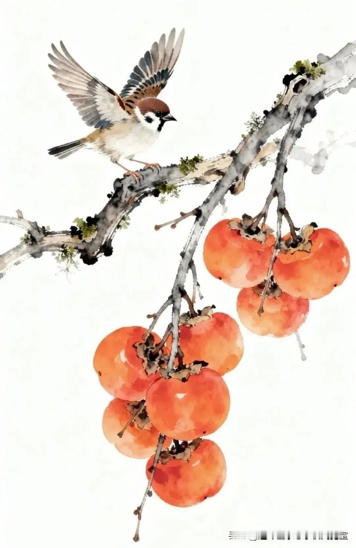 〔雀柿如意、福禄、朋友圈旅拍〕