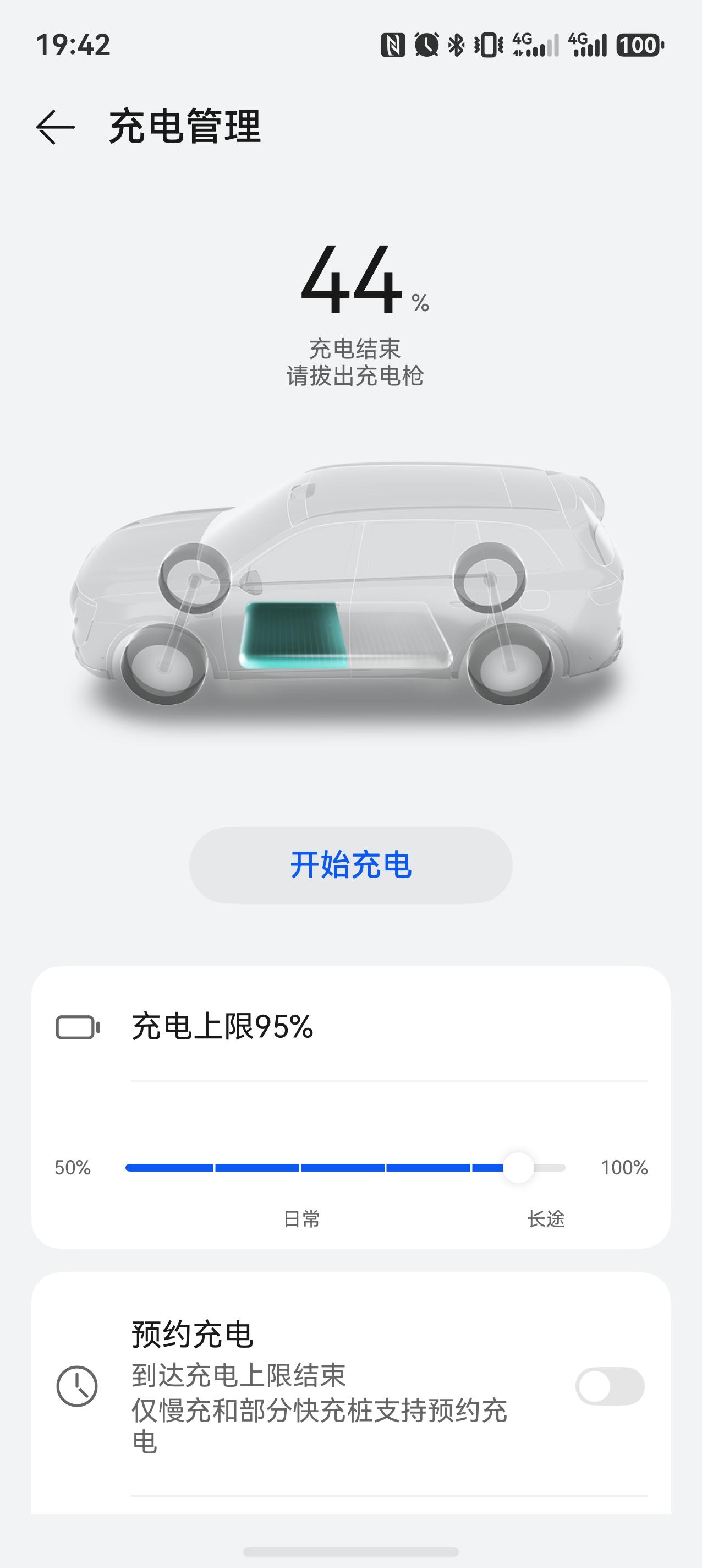 问界M8，53度增程，早上95%满电出发去看大湾区车展，全程空调开着，两趟行程跑