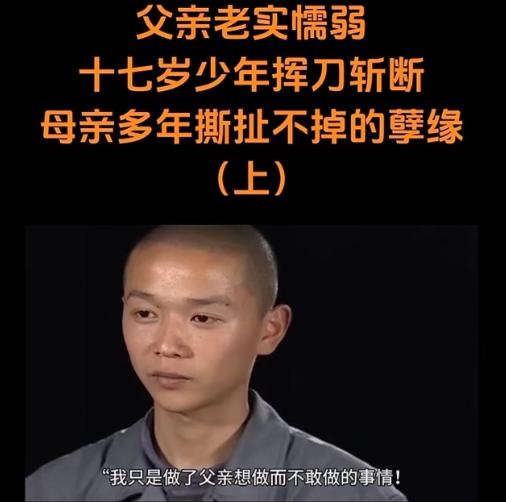 2010 年，安徽，一位 17 岁少年撞见村霸趴在母亲光溜溜的身上，而父亲不敢反