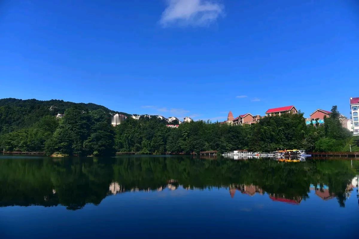 天岛湖
文/袁森林

天岛清波连两岸，晨晖初现径通幽。
红鱼跳跃沉深底，翠鸟鸣啼