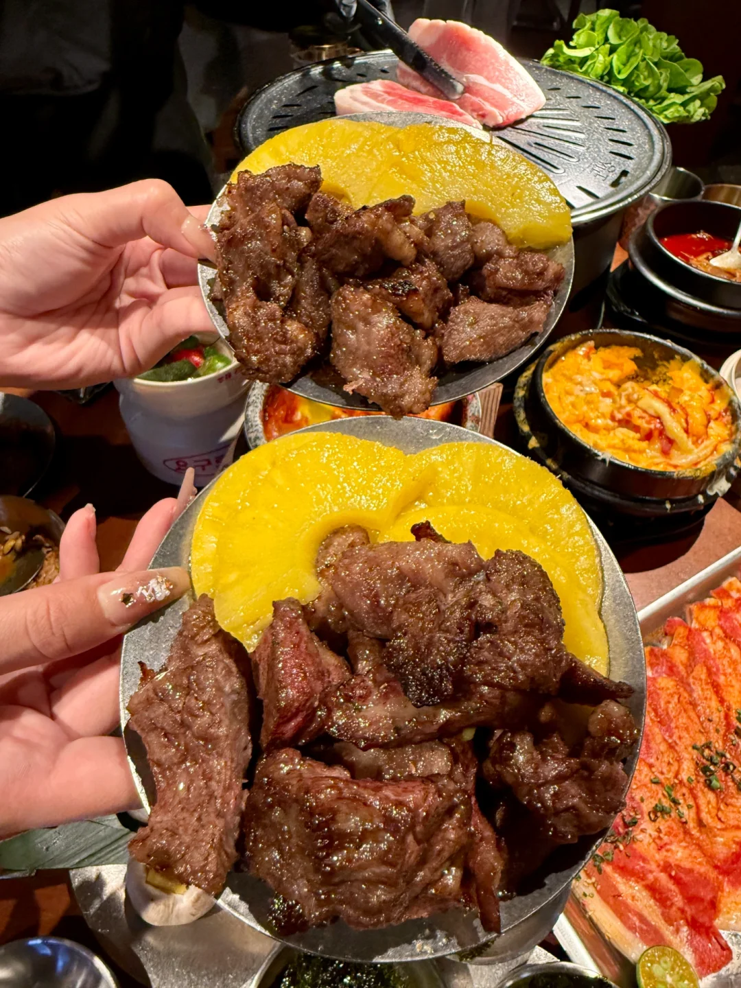 长沙梅溪湖😭😭吃到了人生烤肉！！！