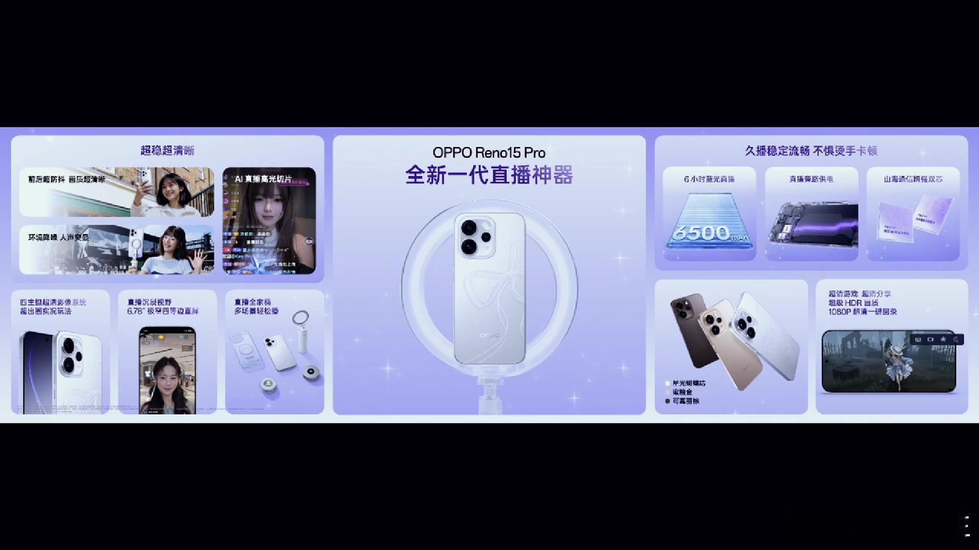 OPPO Reno15 Pro价格：-12+256GB—3699元  -12+5