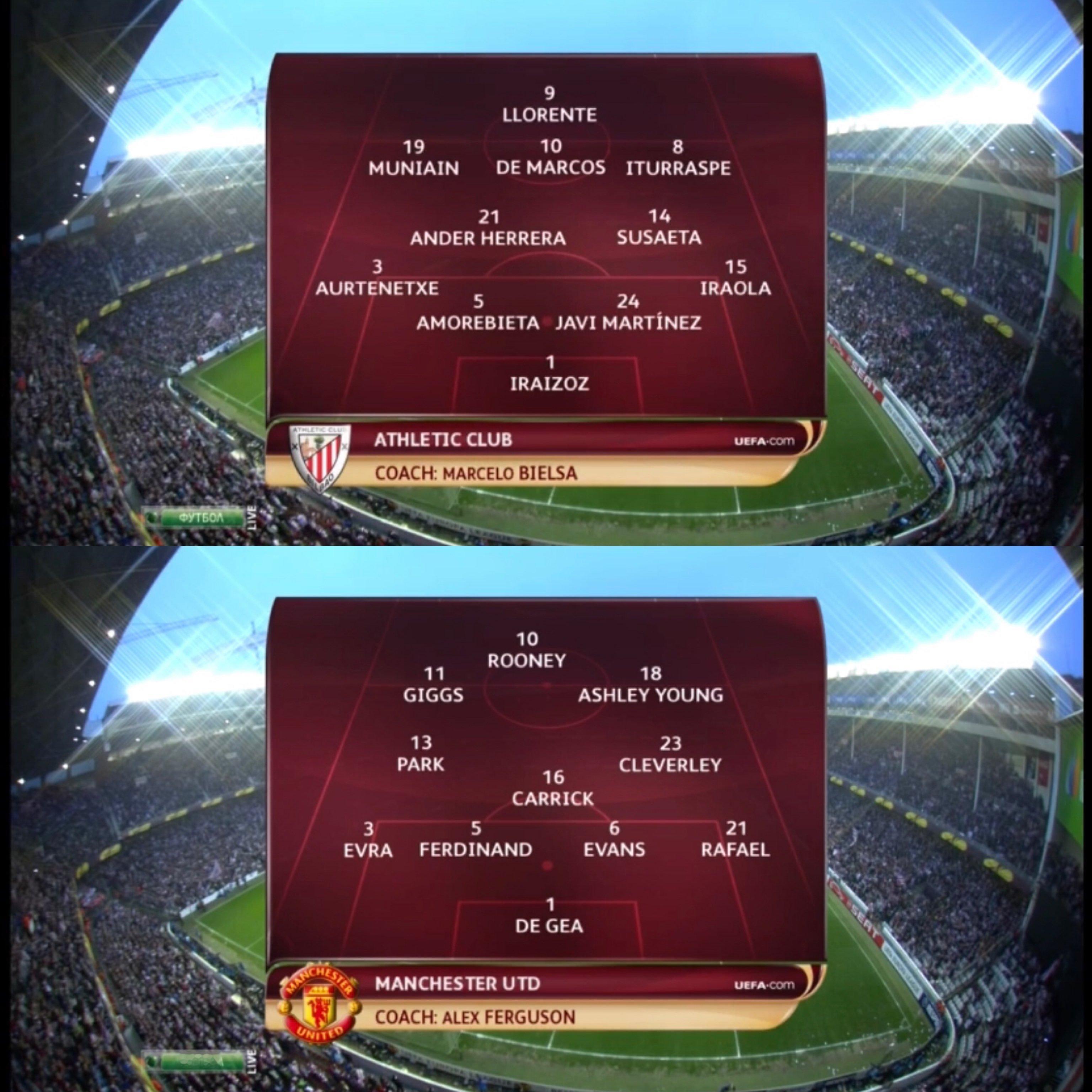 2011/12赛季，曼联vs毕尔巴鄂竞技德马科斯还在毕尔巴鄂冷足-时光机 ​​​