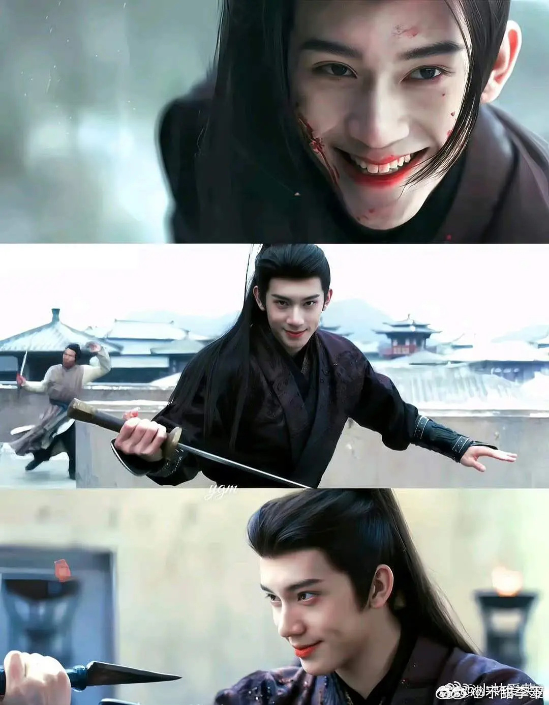 小四把那句我的镜头会留下你最美的样子让给庆杰吧，庆杰拍人自带滤镜 