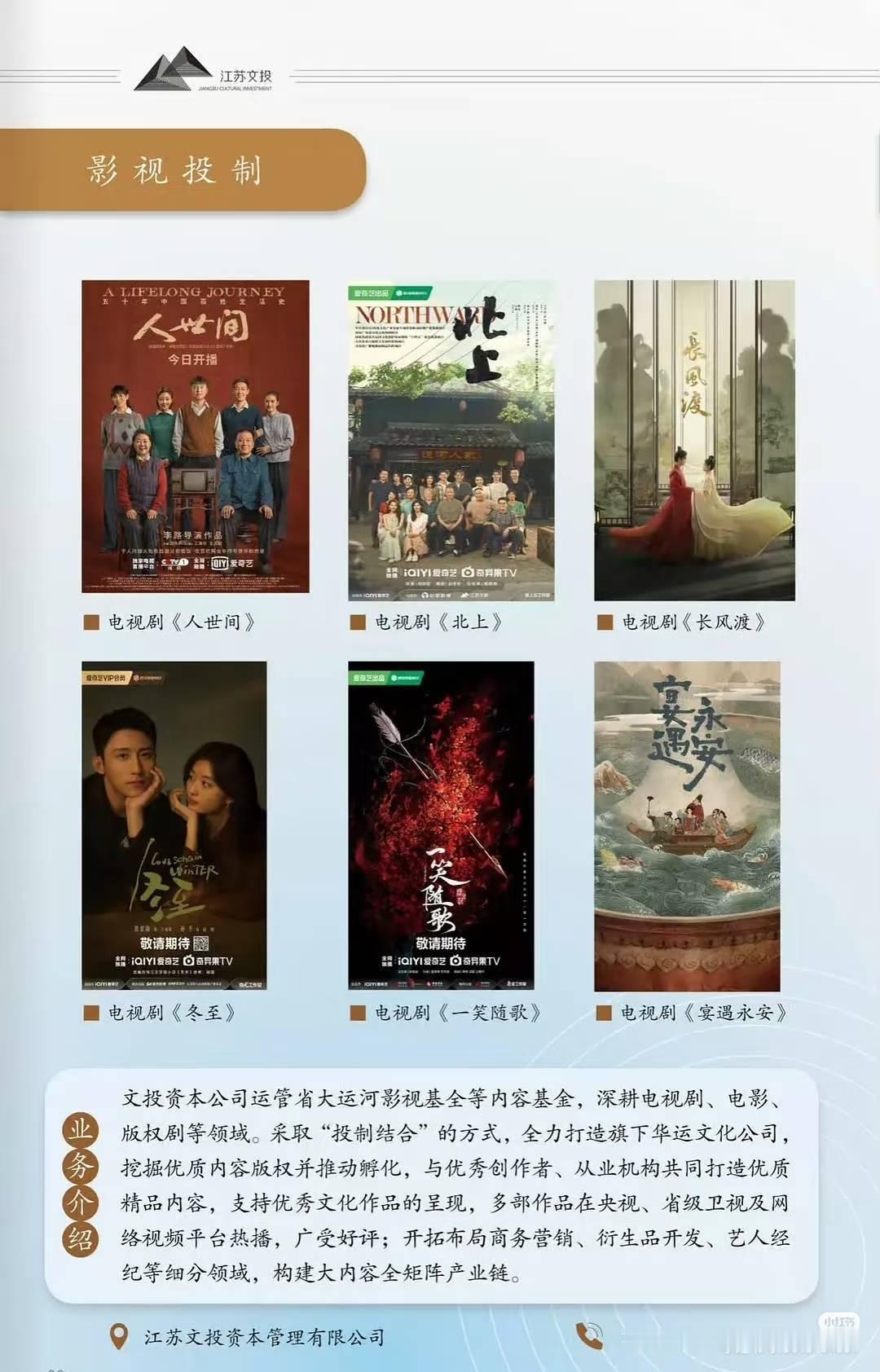 江苏文投 白鹿江苏文投投过很多江苏籍艺人的剧啊，本质上白鹿有庞大的剧粉盘，所以多
