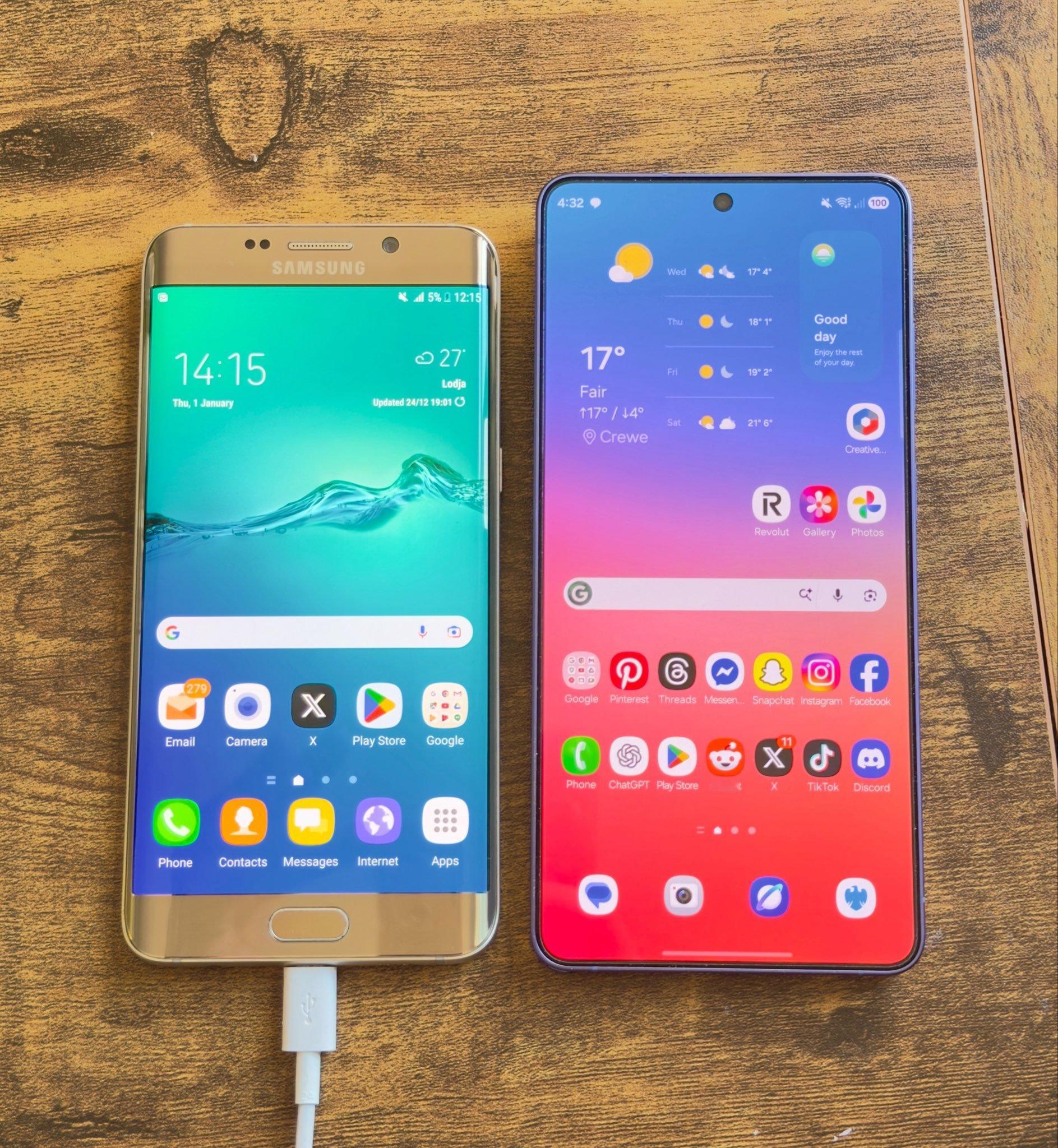 S6 Edge Plus vs S26 Ultra，哪个外观设计好看？ 
