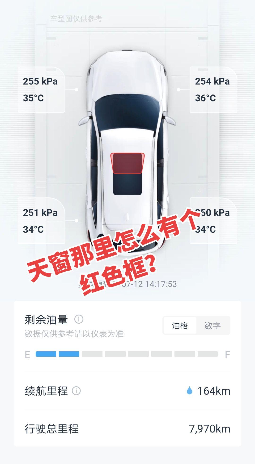 不经常操作天窗，真的整不明白，有个红色框是什么意思