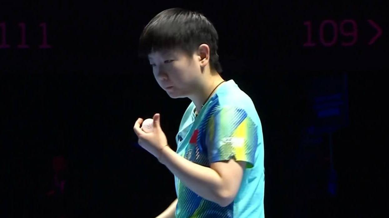 孙颖莎3-0李昱谆！
国乒喜讯，世界第1太强了，首秀强势零封告捷！

北京时间3