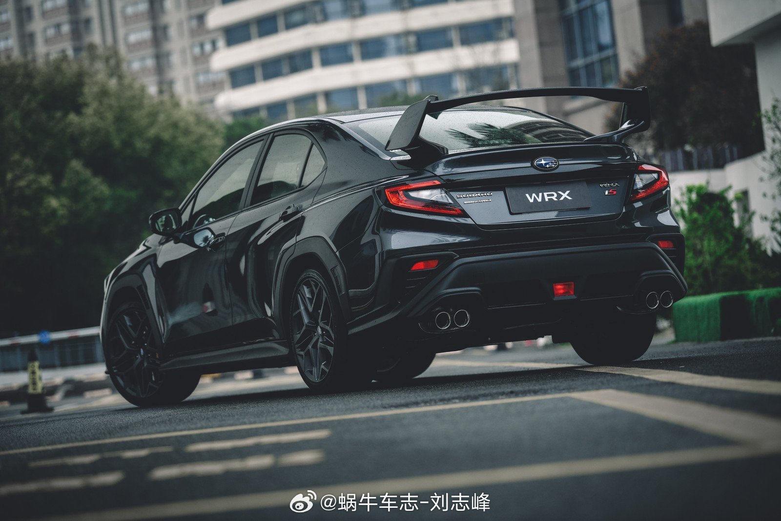 大尾翼，尾翼大～斯巴鲁wrxTS