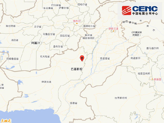 #巴基斯坦5.1级地震震源深10千米# 【#巴基斯坦发生5.1级地震#，震源深度