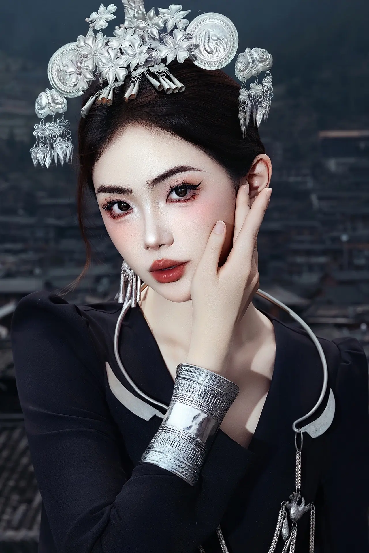 真的好奇，这是游客照还是杂志封面？