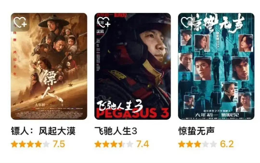 镖人口碑升至第一镖人现在给我的感觉就是有点叫好不叫座，不知道后面票房会不会来波逆