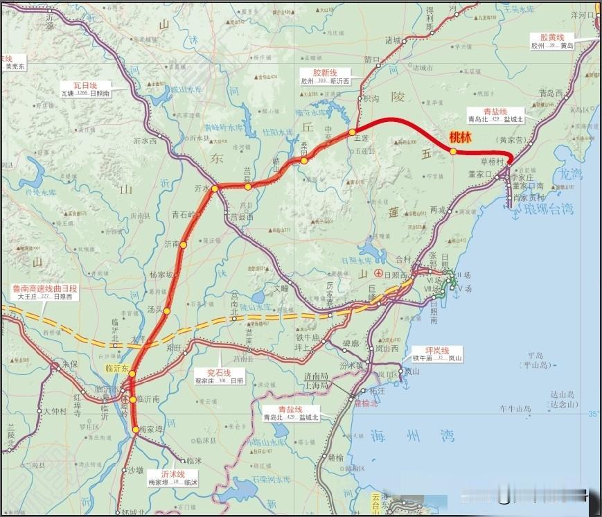 定了！总投资183.1亿元的国家“十四五”规划重点工程——董家口至五莲铁路及胶新