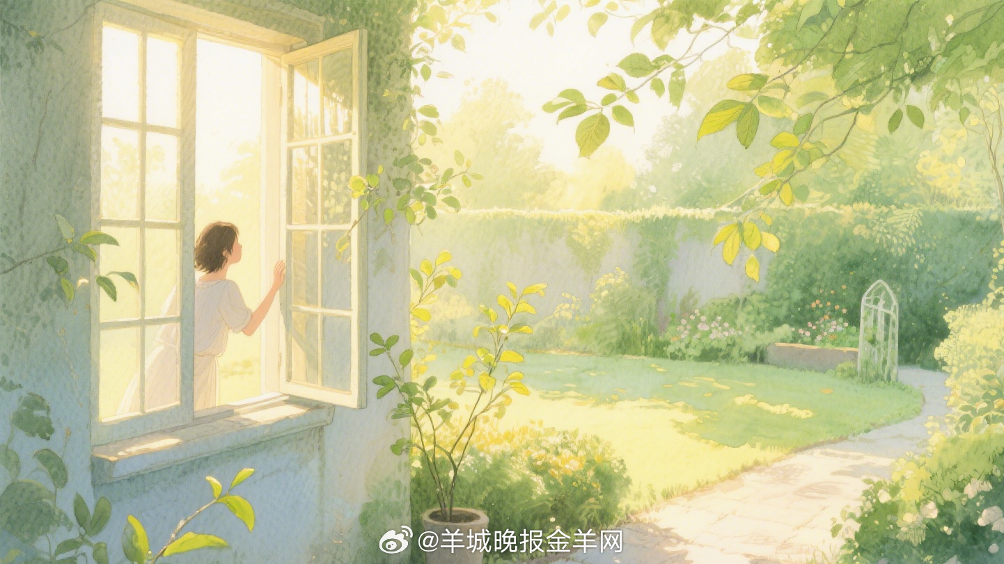 #早安# 晨风呀，轻轻撩开纱帘，把昨夜跌落窗台的星光揉碎了，洒在你微颤的睫毛上。