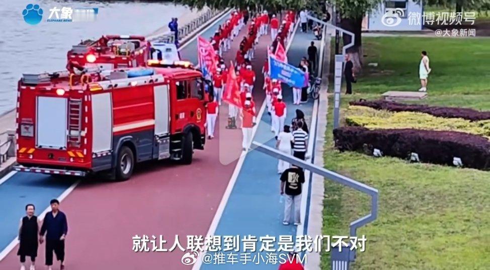 暴走团群主回应占道逼停120和119还解释什么，还说让人联想到我们不对。你们就是