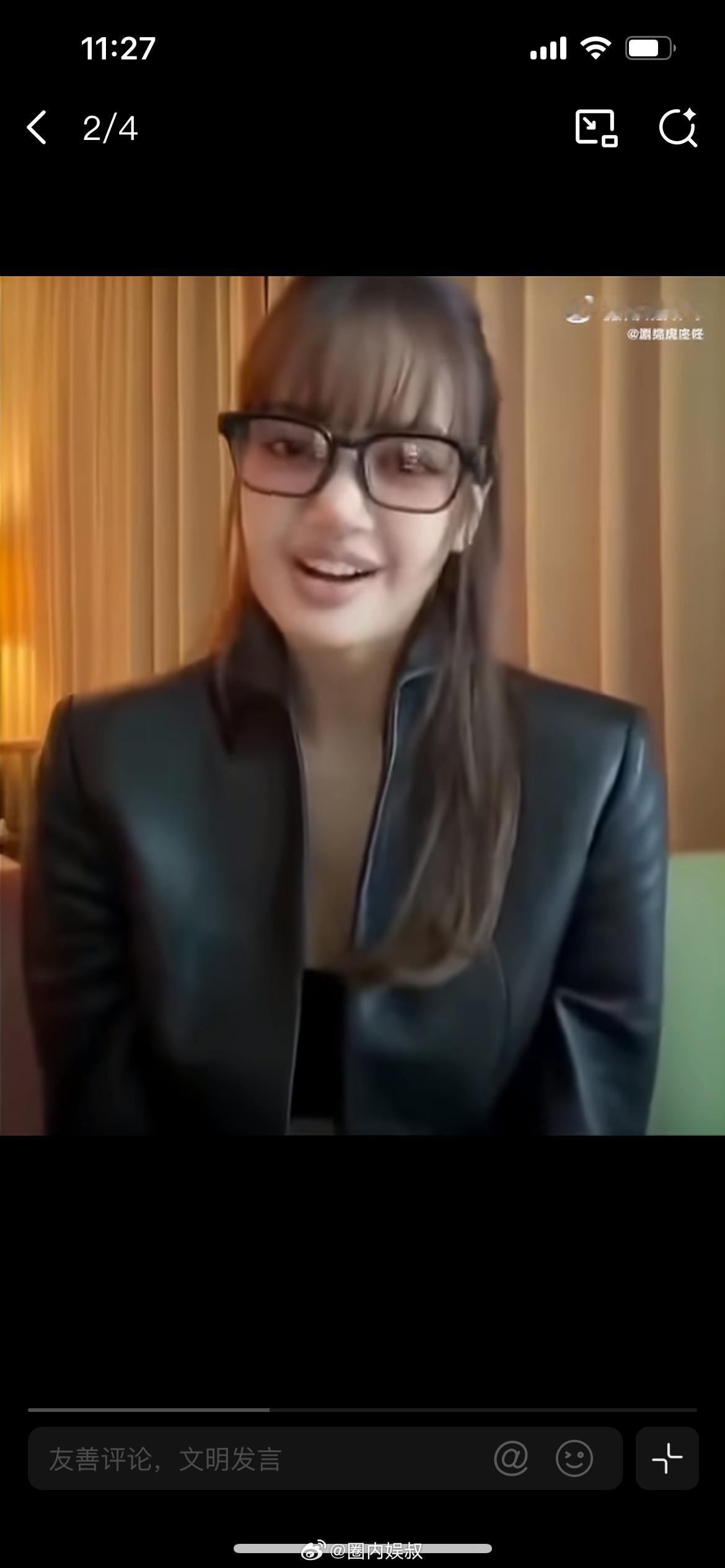 Lisa 鼻子，BLACKPINK Lisa近期亮相海外脱口秀，高清镜头下鼻型引