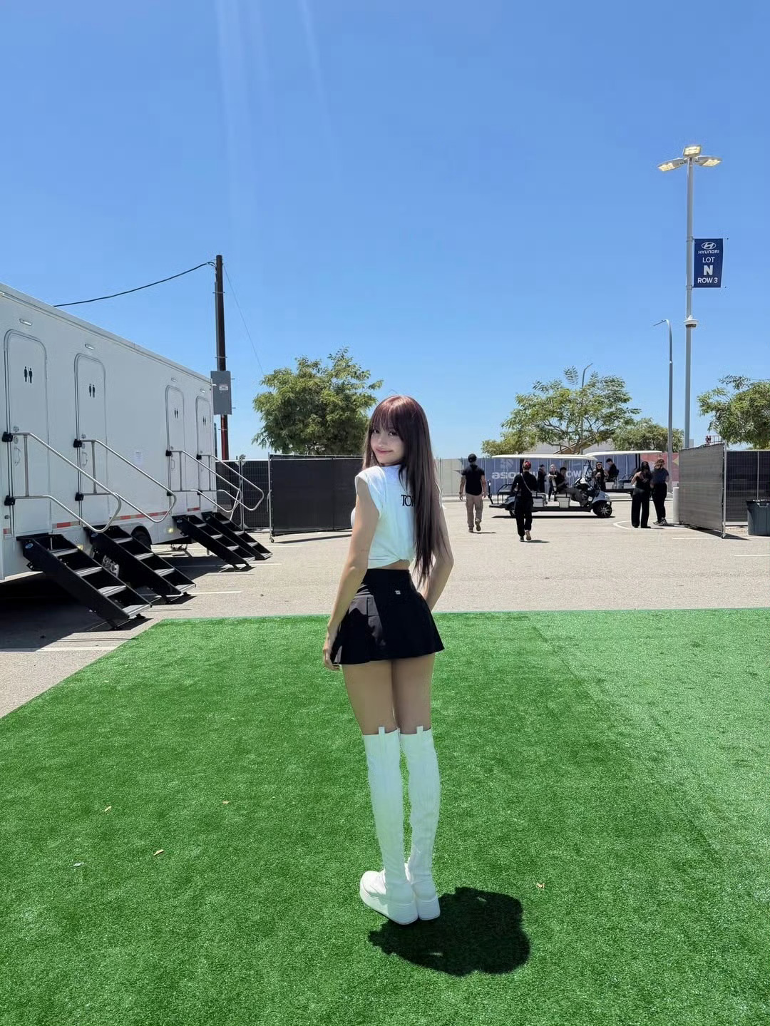 学姐你太美好了🥺💍LISA水果姐lisa世界杯合照