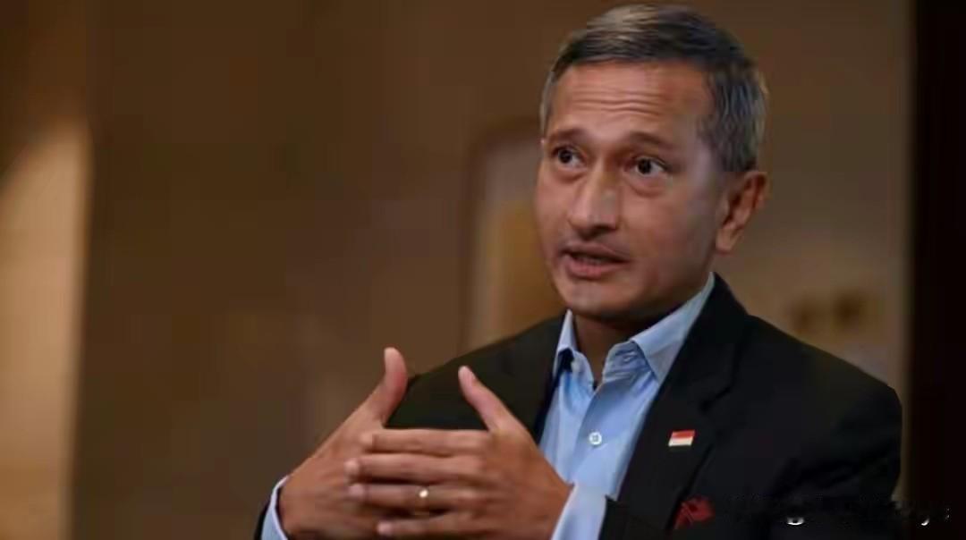 4月22日，新加坡外长维文在美国消费者新闻与商业频道（CNBC）的一场研讨会上直