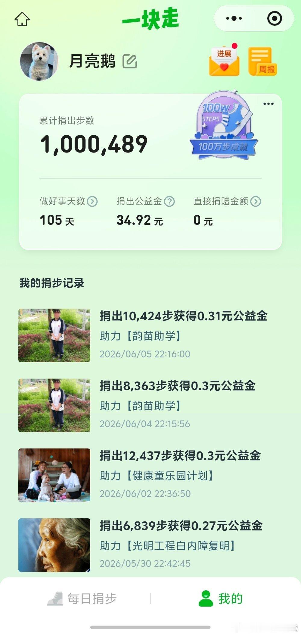 100万步✅ 