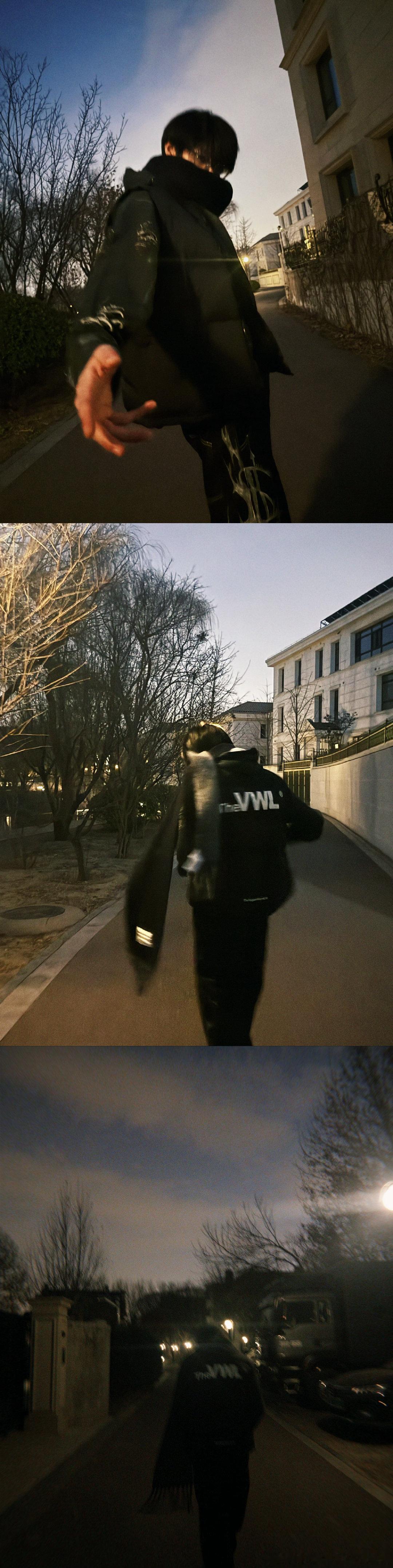 朱志鑫下课散步随拍 朱志鑫下课散步随拍有咱就说冬日男友氛围感好强啊，请问我现在排