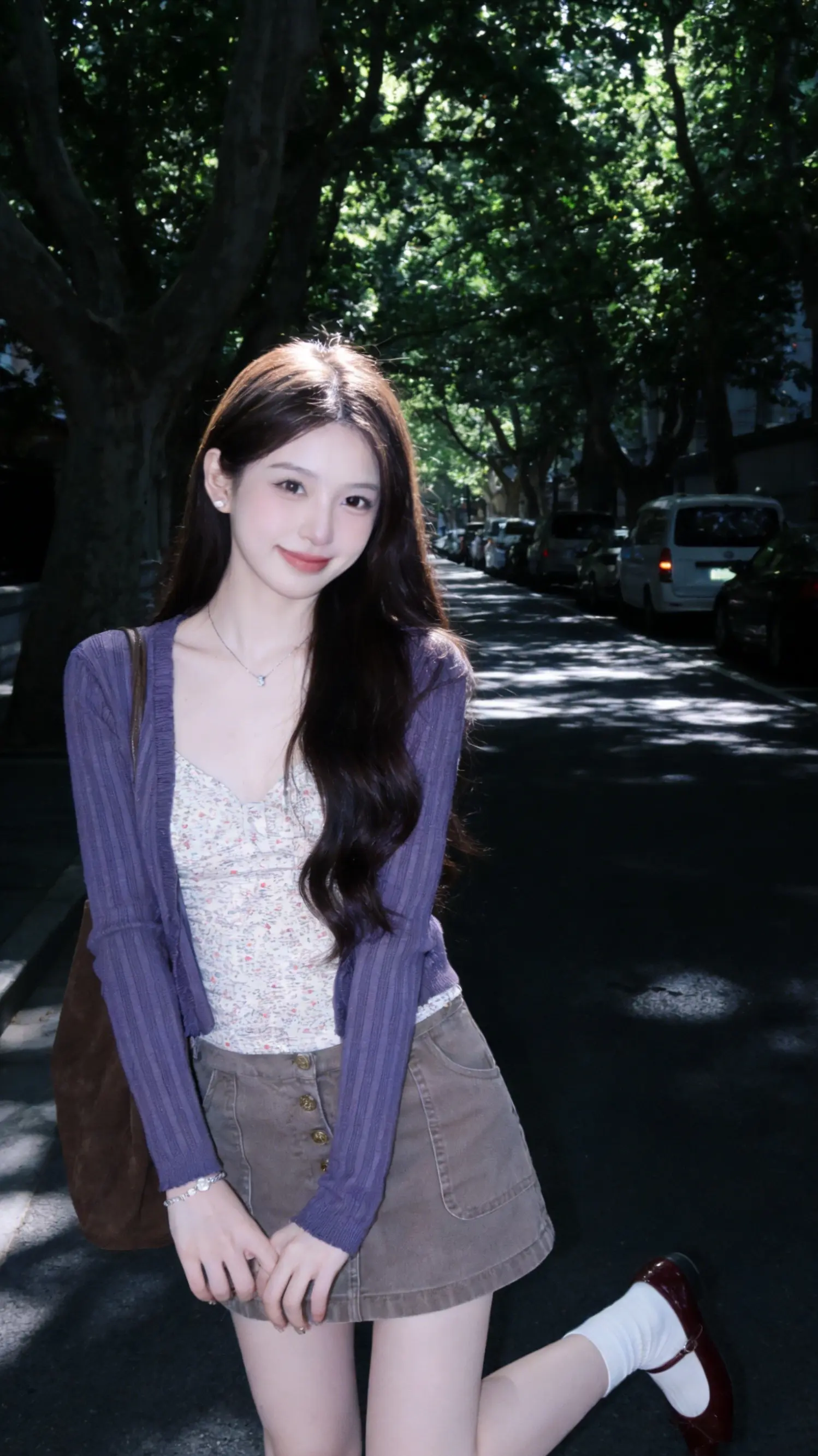 初恋套装🍇 墙角开了一朵小花。