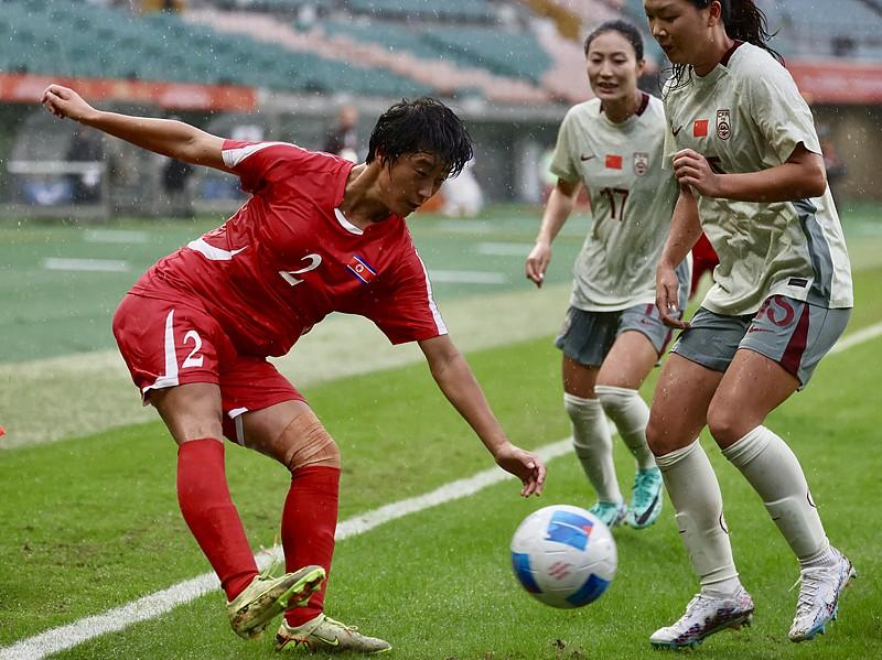 中国女足0-2不敌朝鲜，止步亚运半决赛！
 
名古屋亚运会女足半决赛，中国女足在