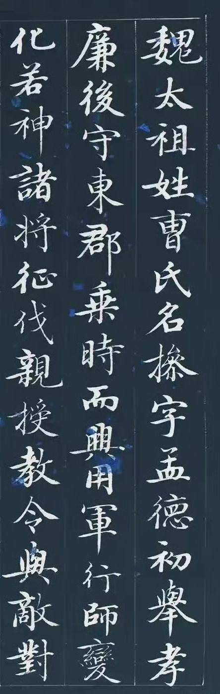 彭启丰《三国志魏书武帝纪》小楷