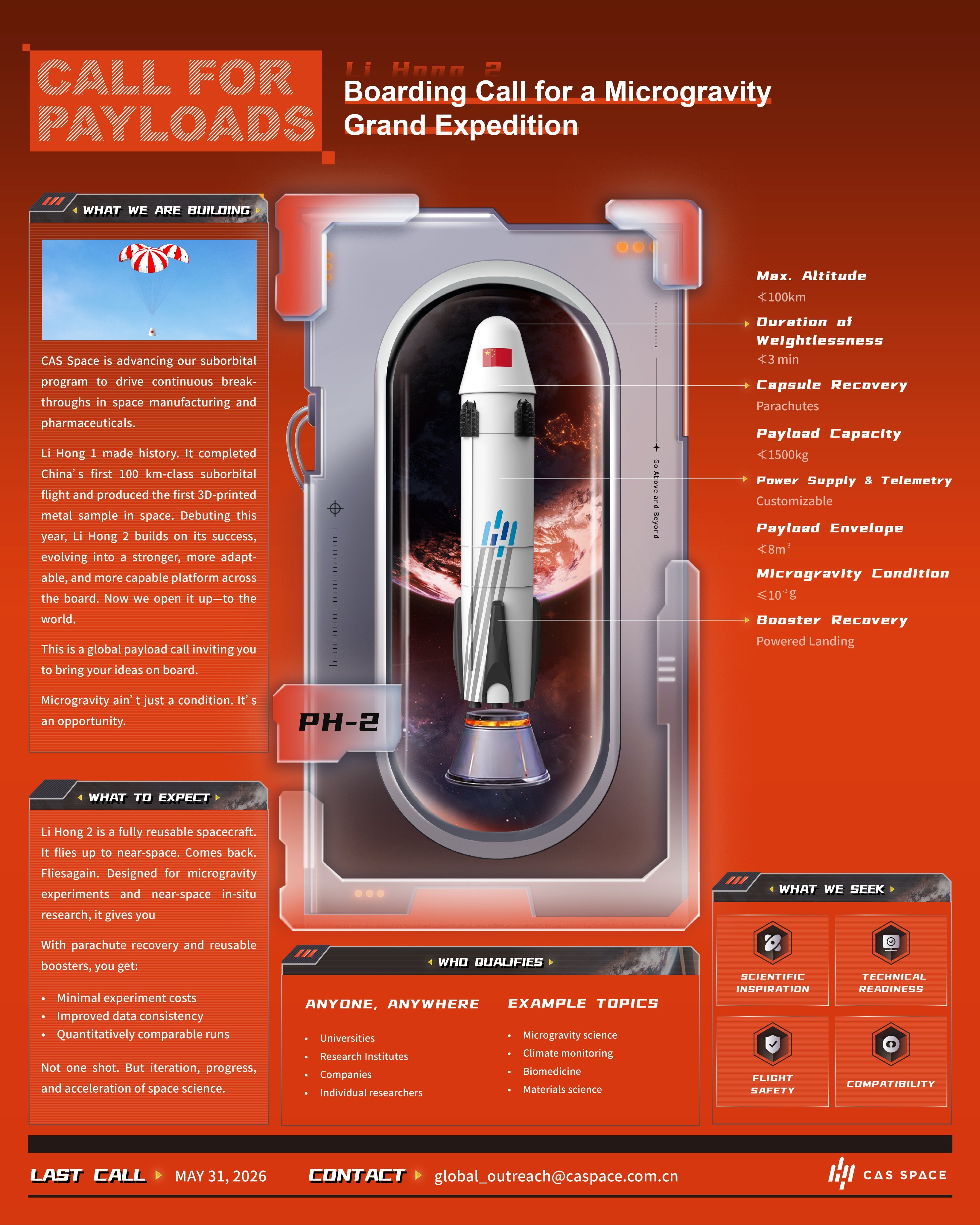 中科宇航X号公布力鸿二号计划今年10月首飞 