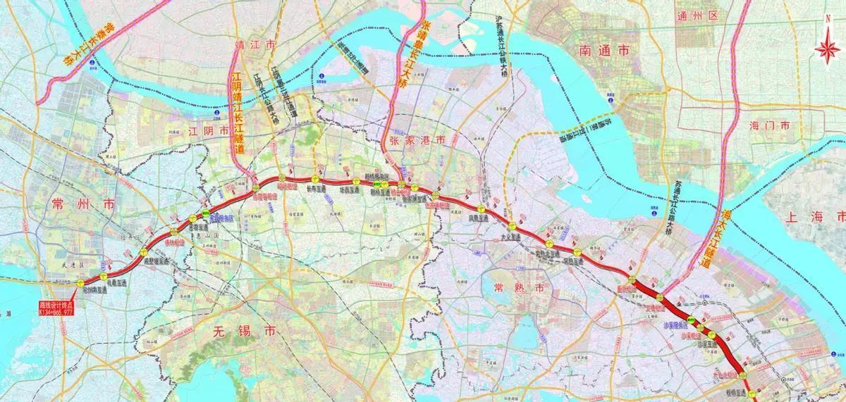 江苏这两条高速改扩建最近有大动作了！京沪高速从广陵到靖江那段，只有10多公里，却