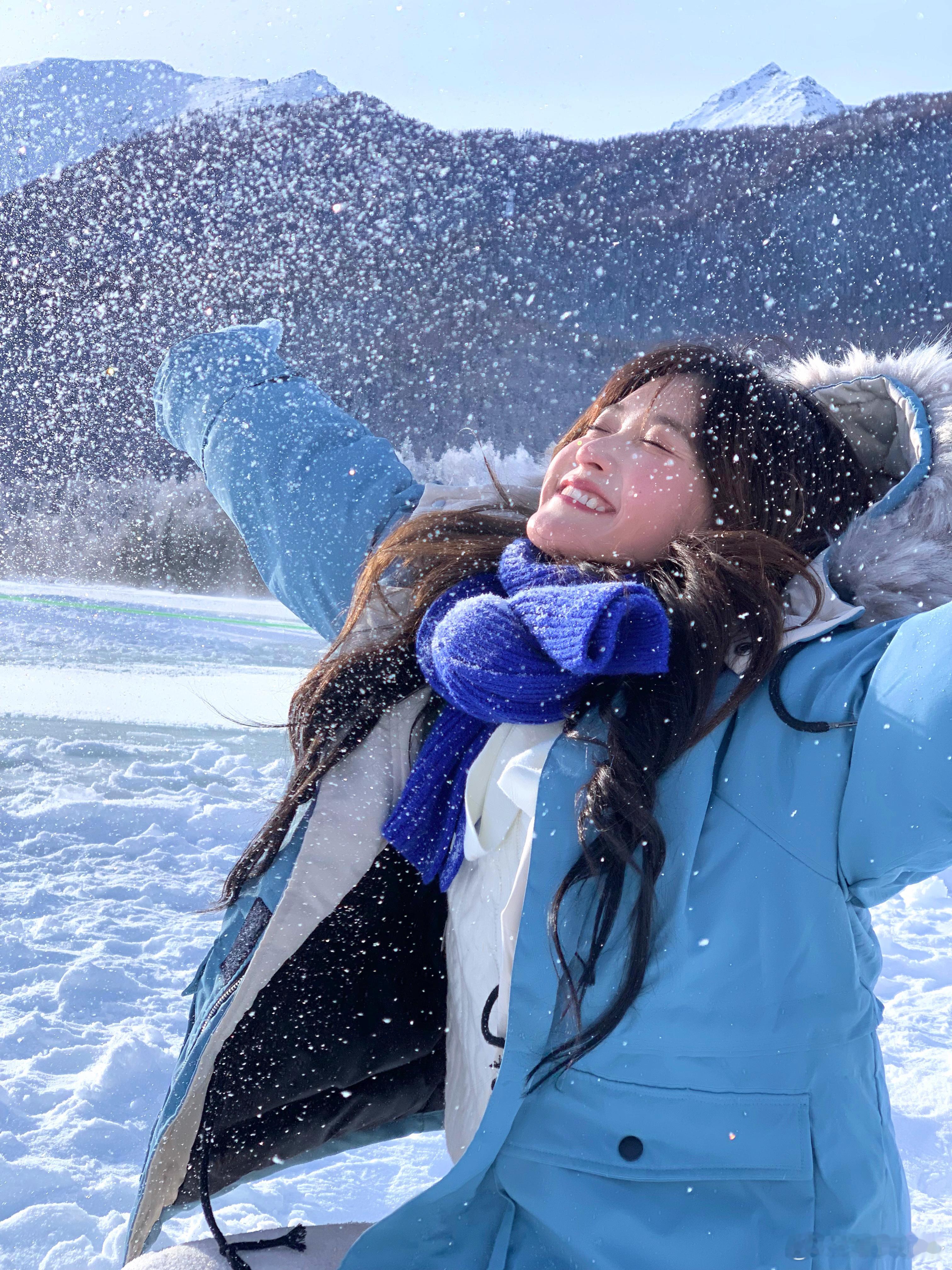 冬天的喀纳斯湖仙境❄️图ji最好看哇！！！ ​​​