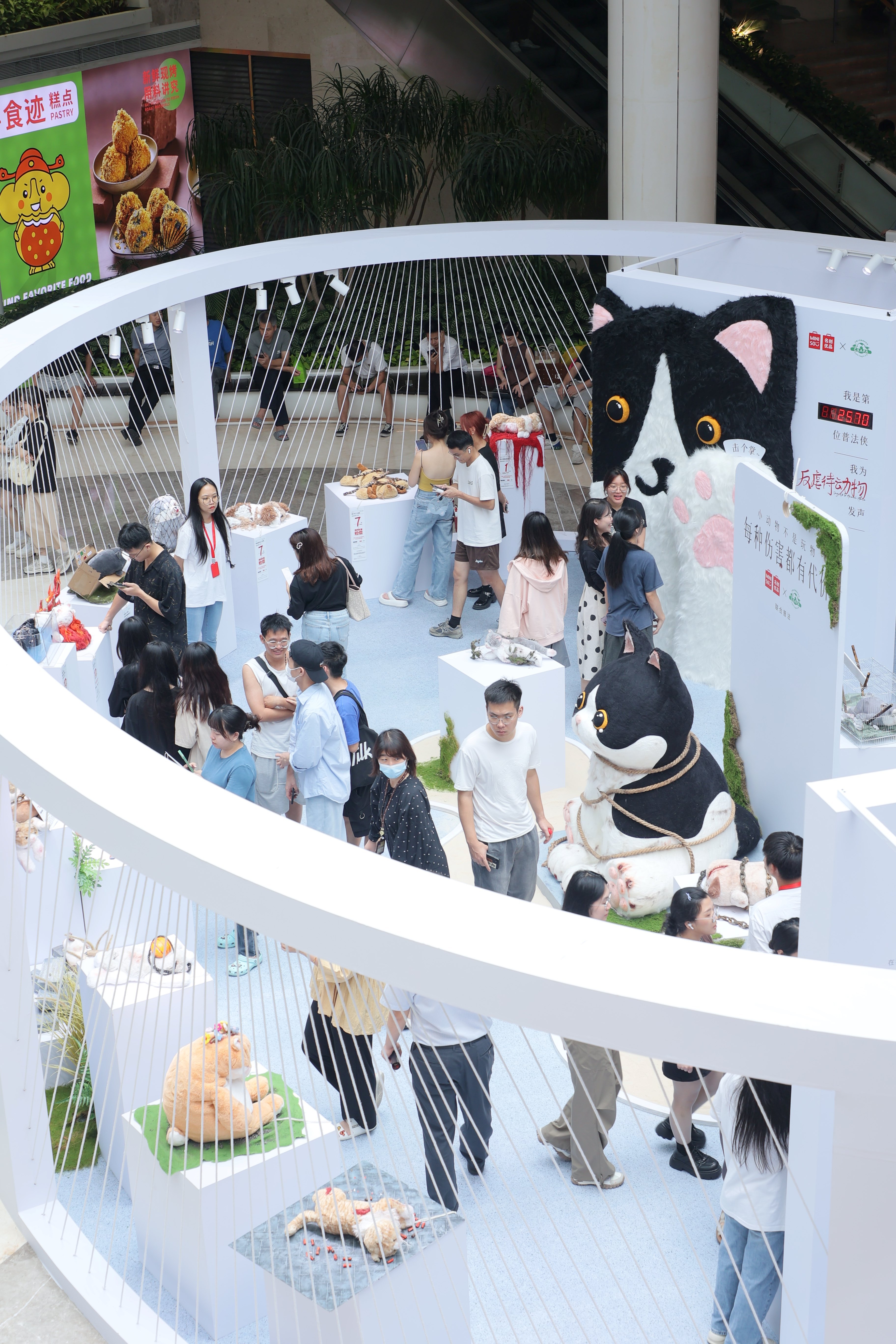 原来坚持发声真的有用！#广州现大量残破玩偶呼吁保护动物# ，名创优品用一场特别的