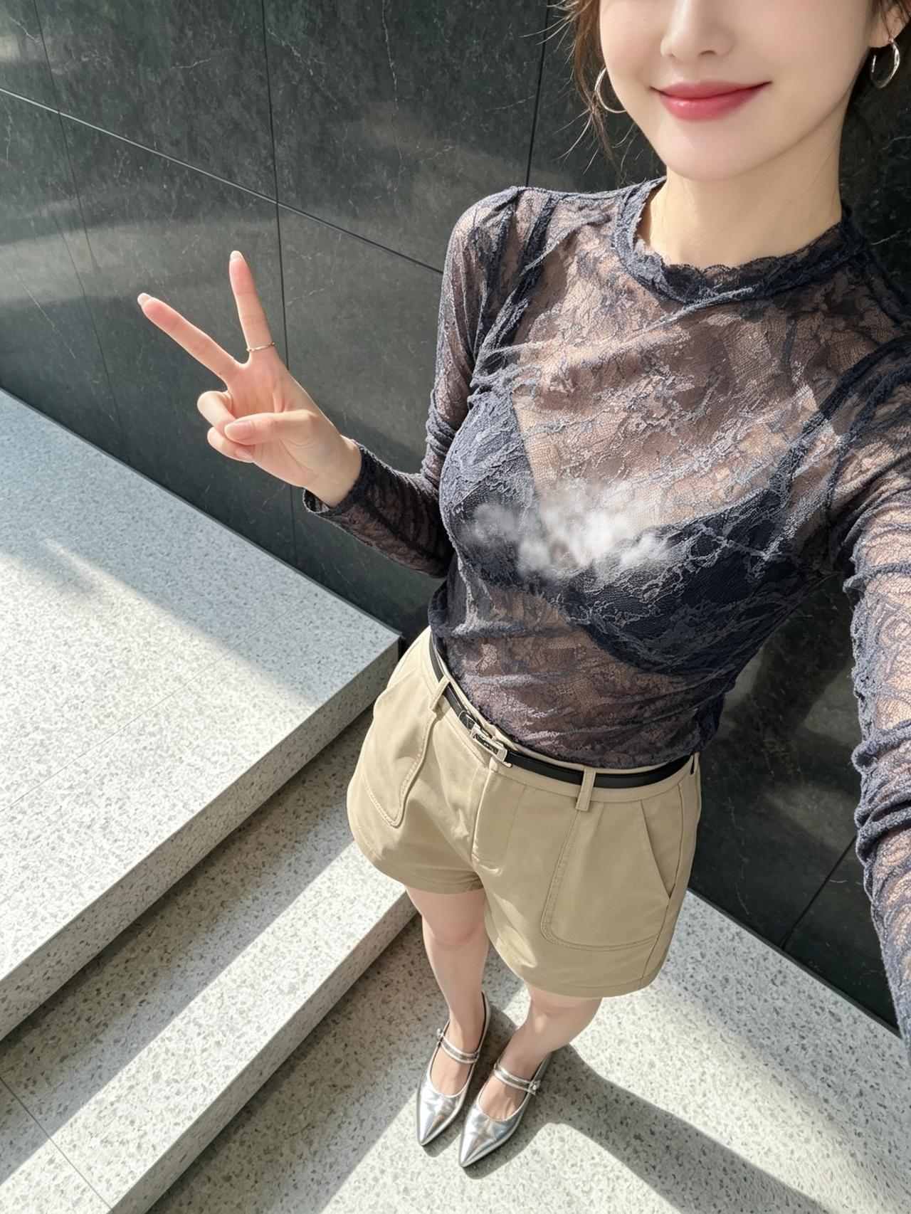 松弛感穿搭分享 穿搭的尽头是姐姐 甜酷感ootd 抖音时尚碎碎念 每天一个穿搭灵