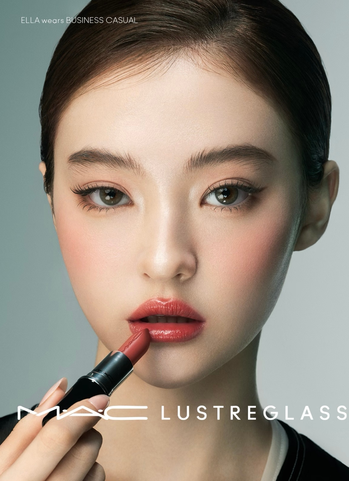 Ella的MAC广告 这张脸真的是连拍广子都那么有趣有生命力…. 