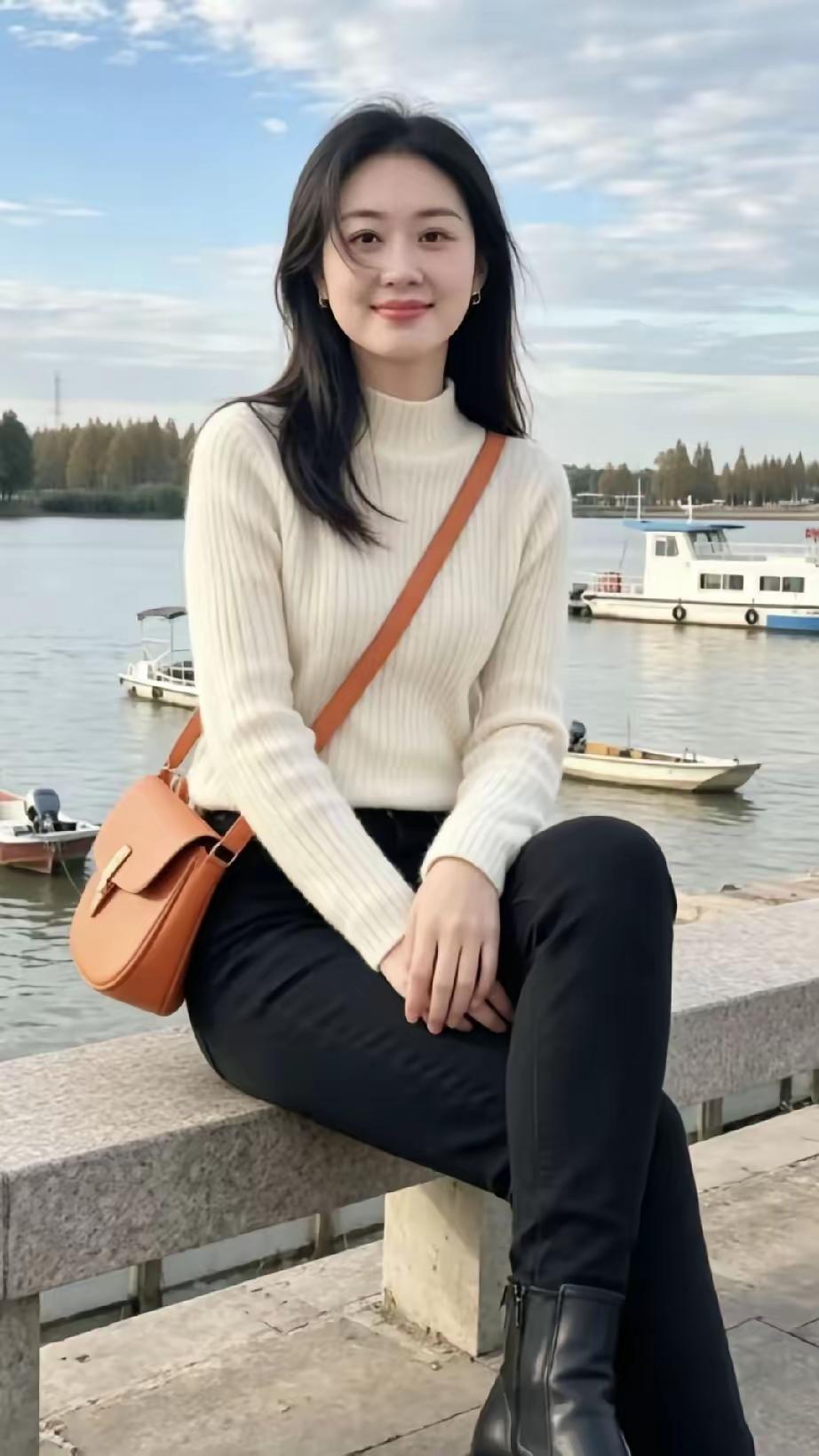清纯美女素颜好看