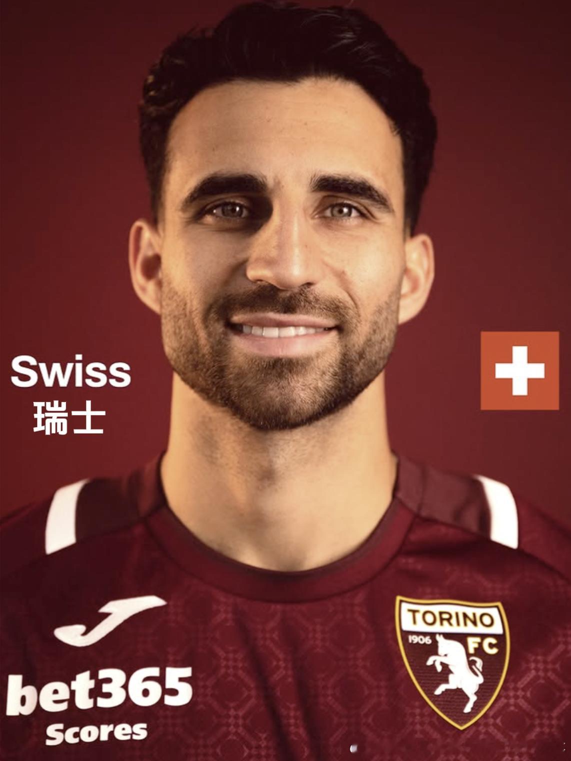 官方: 都灵免签瑞士国脚后卫居马尔特，双方签约至2028年✍️🐂Torino 