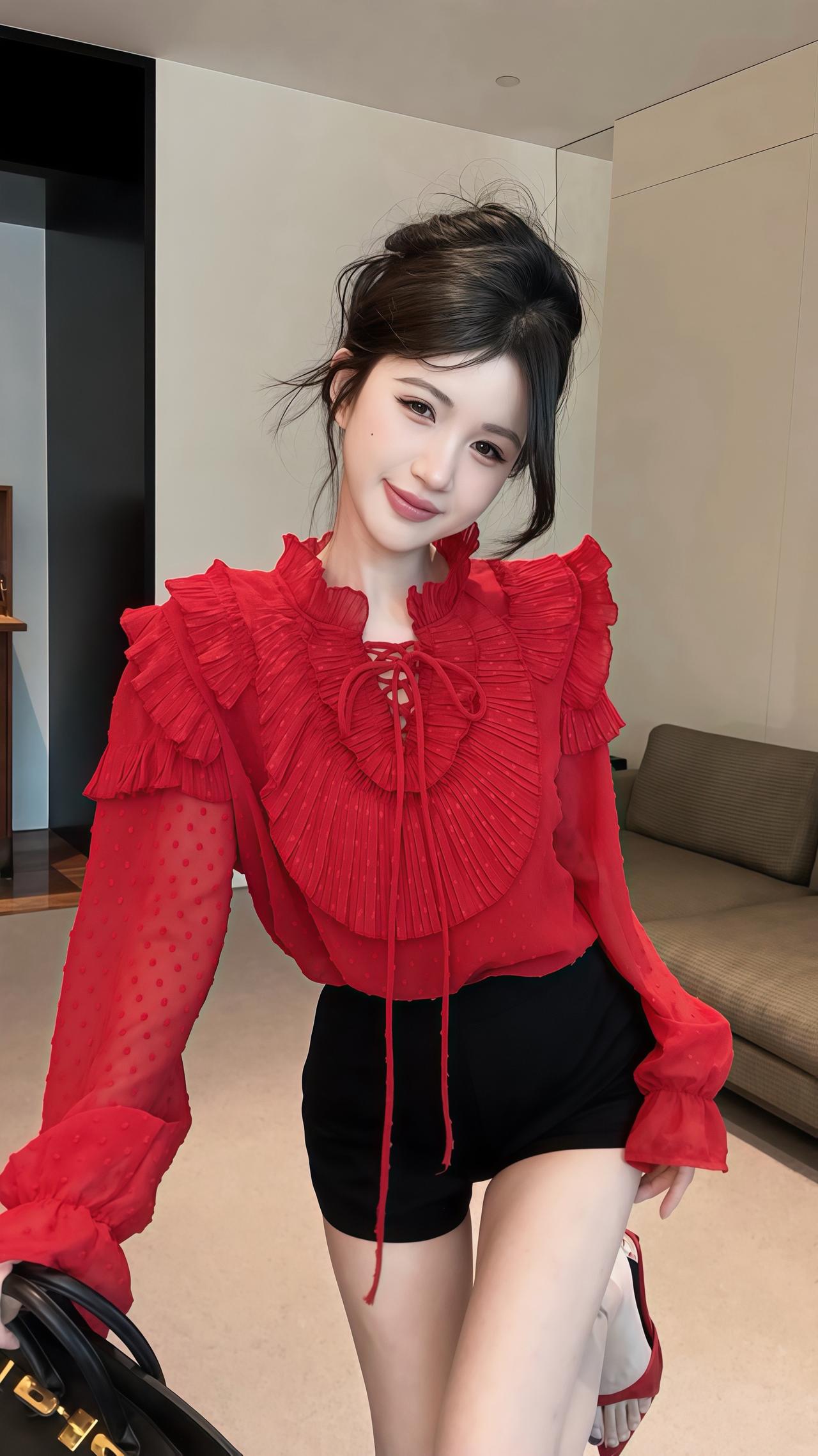 红色预警！是即将炸翻朋友圈的新年战衣。红色 战袍 新年穿搭 港味