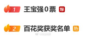 不太关注娱乐圈的我打开热搜好像知道发生了什么事百花奖获奖名单
