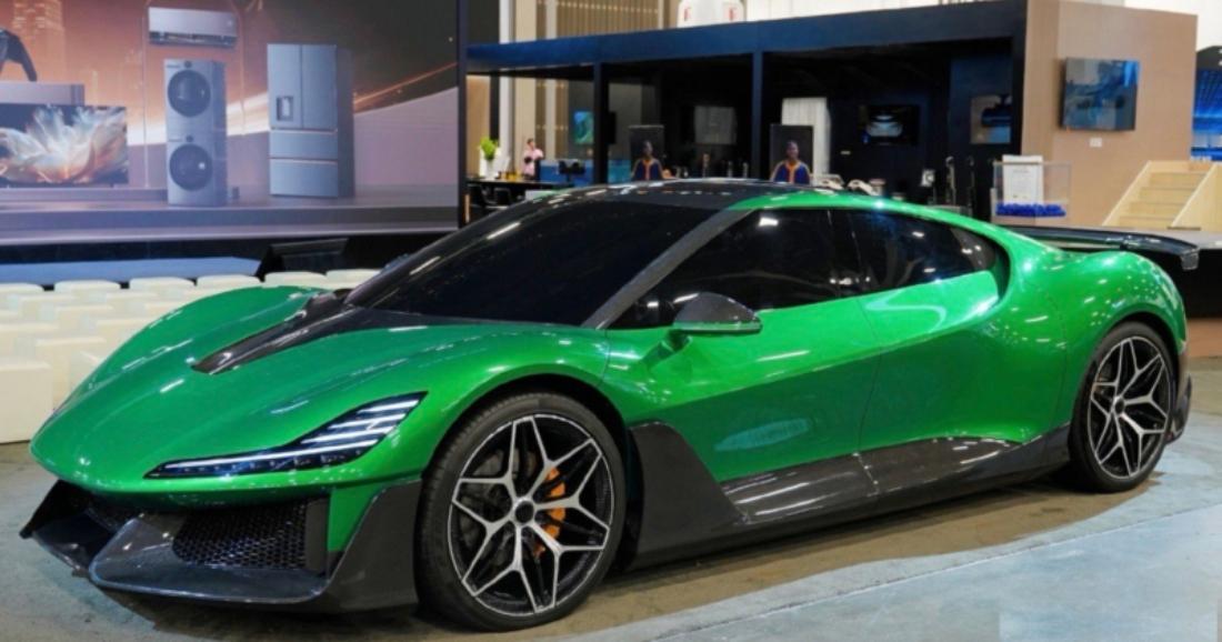 追觅首款超跑亮相CES系统综合功率达1399千瓦（1876马力）配合主动空气动力