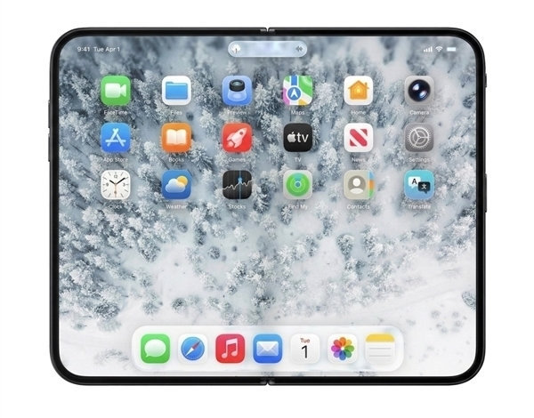 苹果最贵手机要来了 相比折痕，我觉得大折叠内部边框支架看起来更难受，当然小折叠就