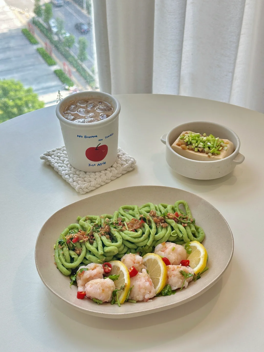 懒人减脂餐|🍜凉拌鱼面➕榨菜小葱拌豆腐