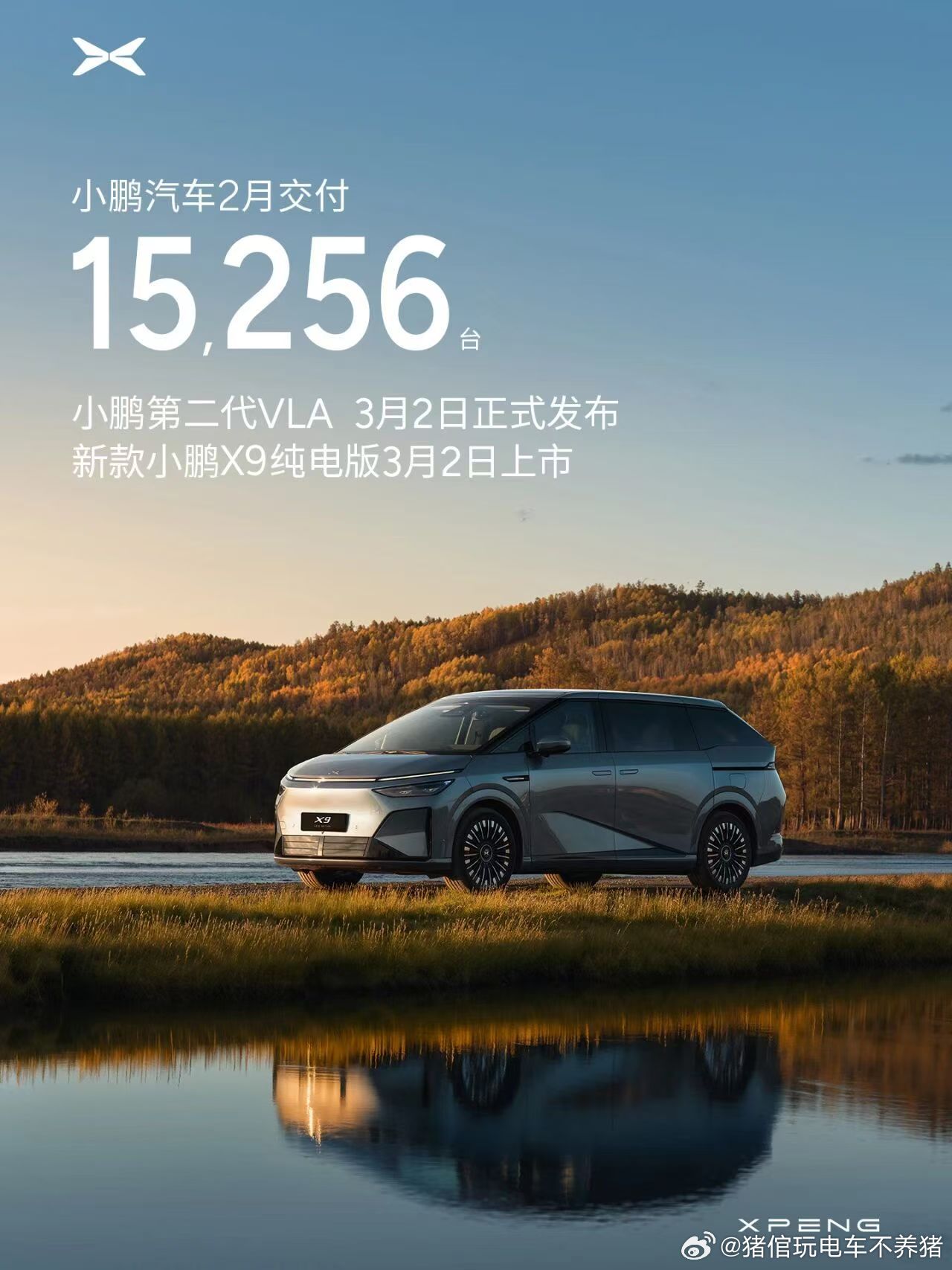 小鹏二月份销量15256台。。。。。加电吧。。小鹏汽车大v聊车小鹏汽车