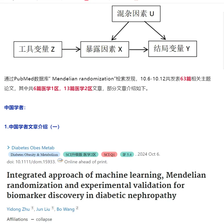 孟德尔随机化周报（10.6-10.12）（一）