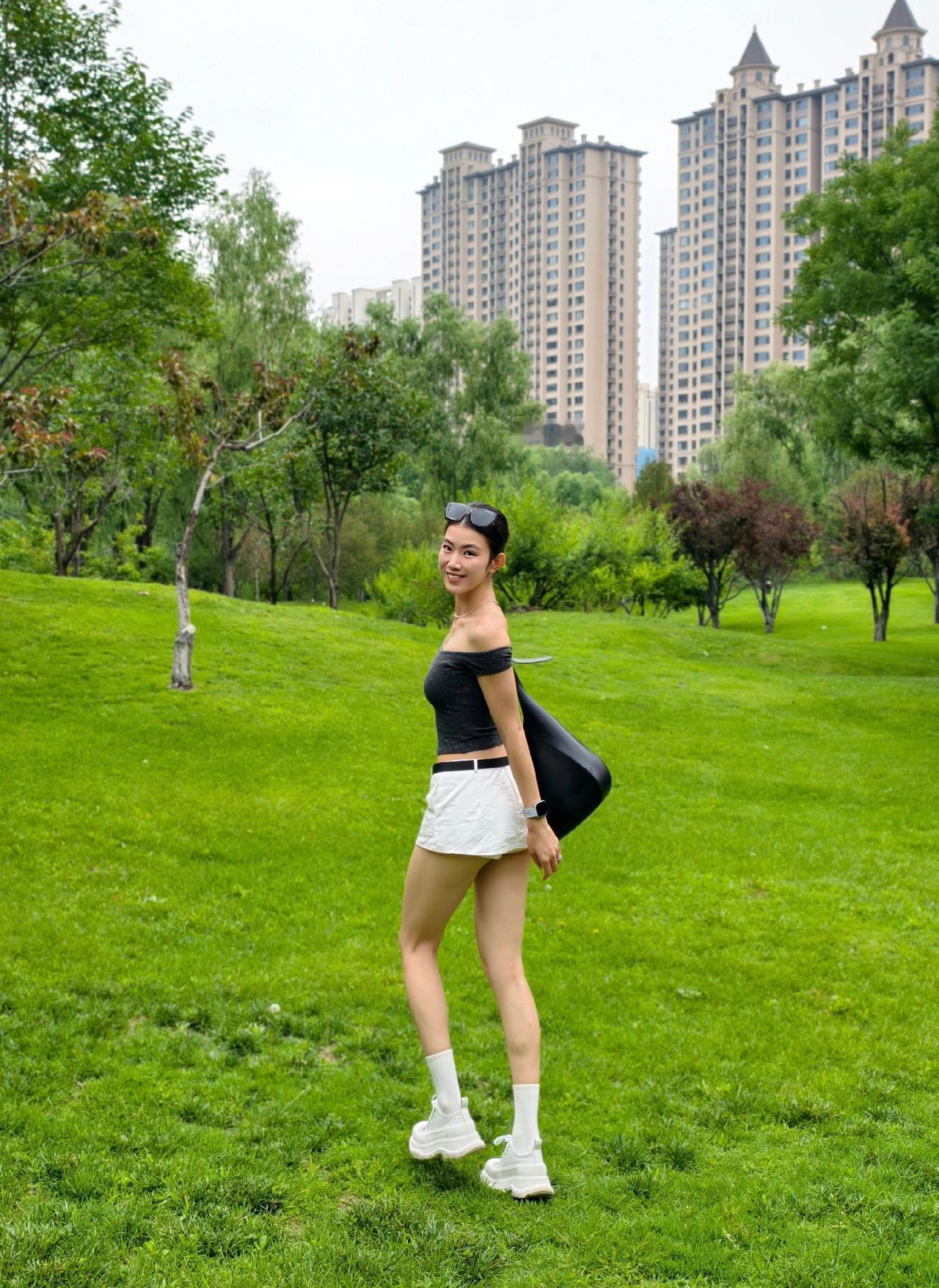 夏天的味道  古早氛围感拿捏了 夏日穿搭 ootd 运动女孩