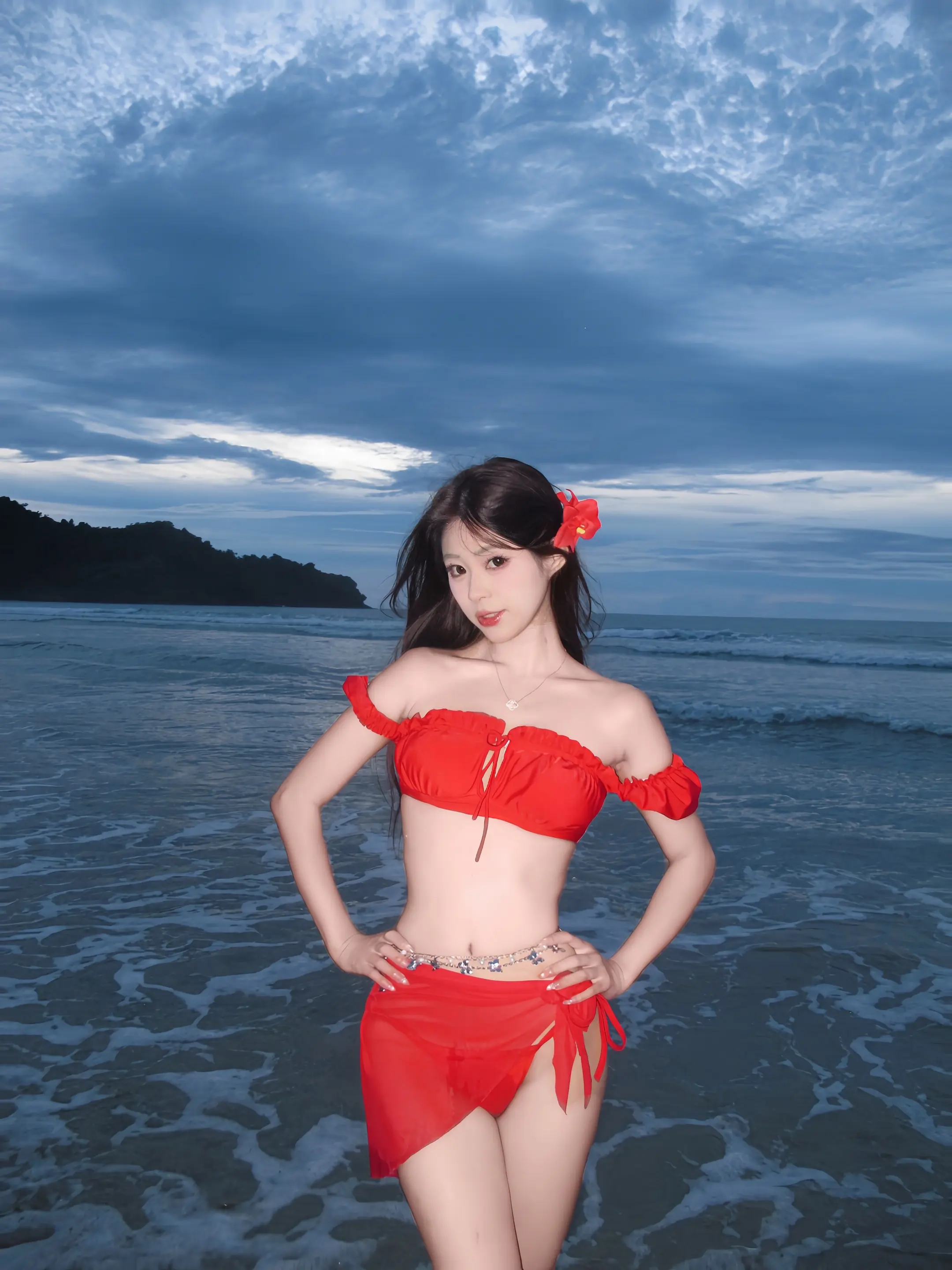 听海浪声和心跳的频率契合。