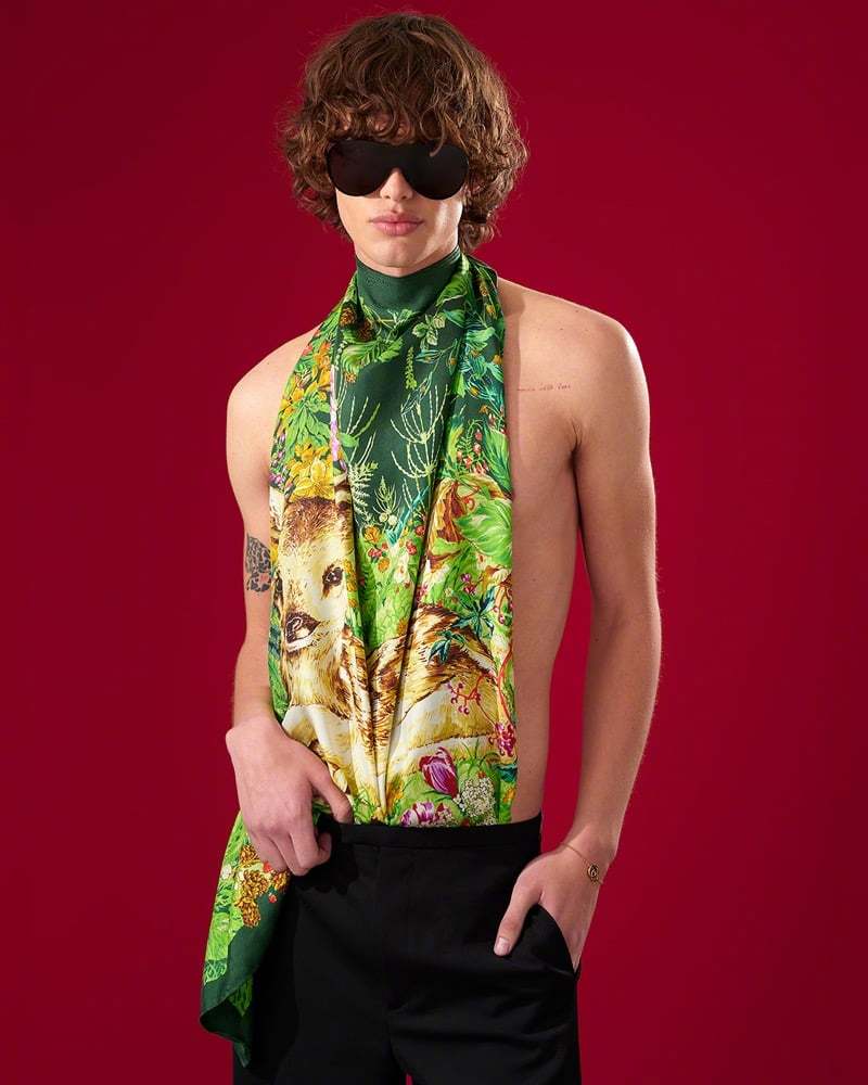 Gucci「The Art of Silk」“丝巾之艺” 项目 💐 风格大赏 